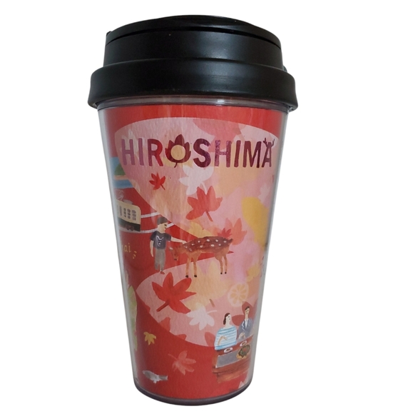 Starbucks Limited Edition Hiroshima Japan 12 Oz Travel Tumbler Cold Cup Grande - Picture 1 of 13